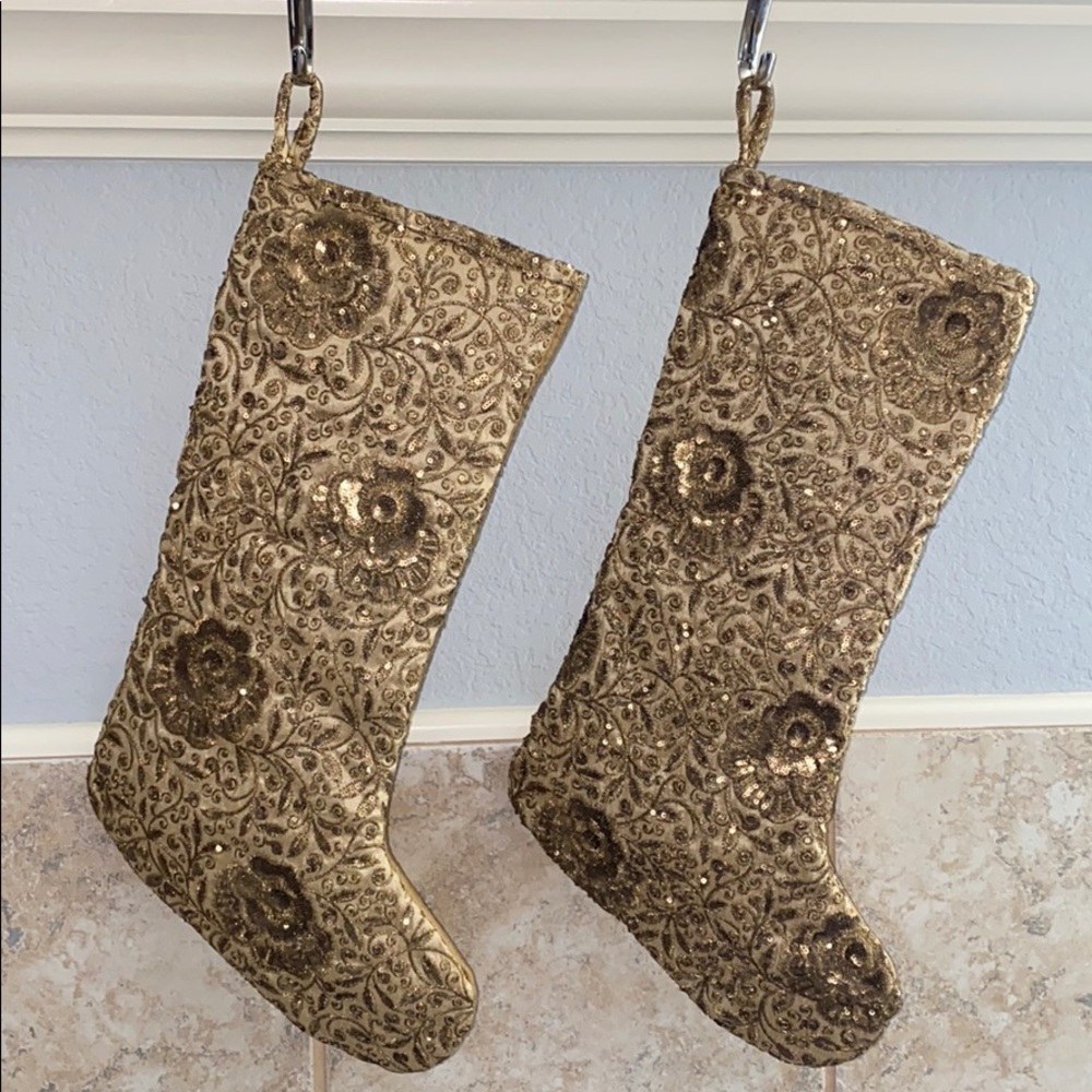 Tree Skirt & Stocking Set